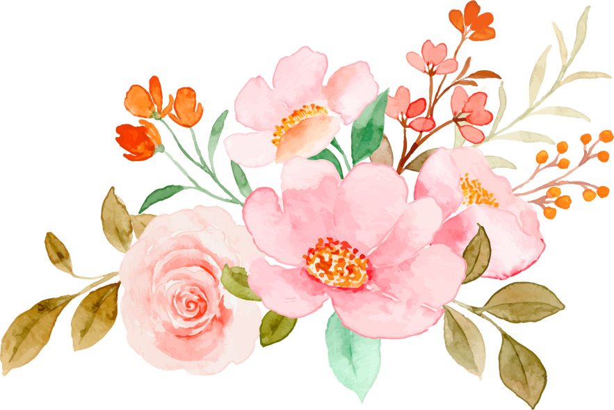 Pink flowers
